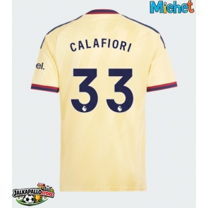 Arsenal Riccardo Calafiori #33 Kolmaspaita 2026-27 Lyhythihainen